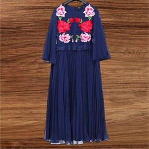 ASOS curve embroidered dress size 14